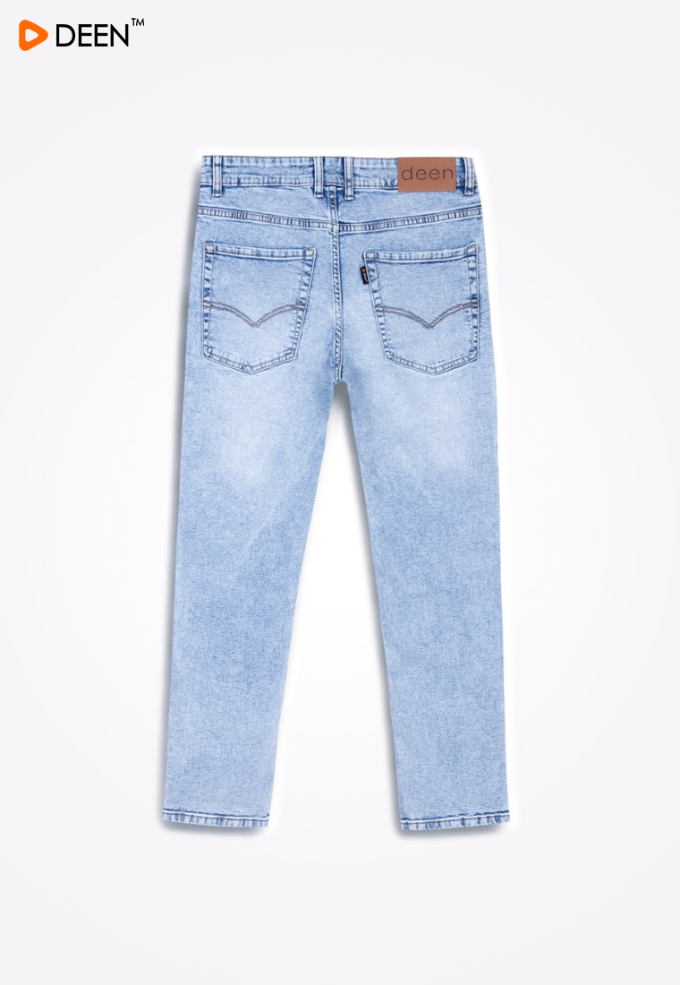 Acid Wash Blue Denim Jeans  Pants the will outlast & perform