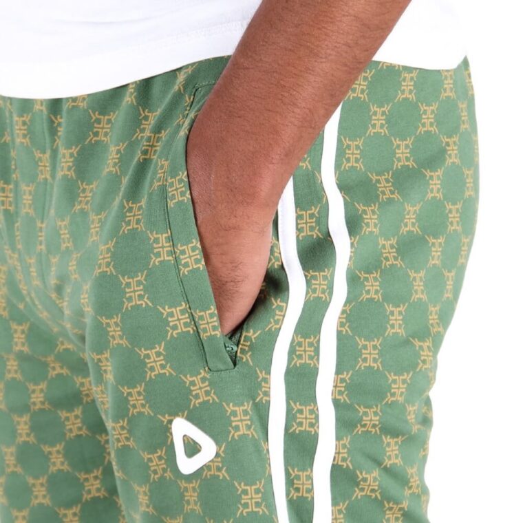 Players Lounge Green Joggers 3