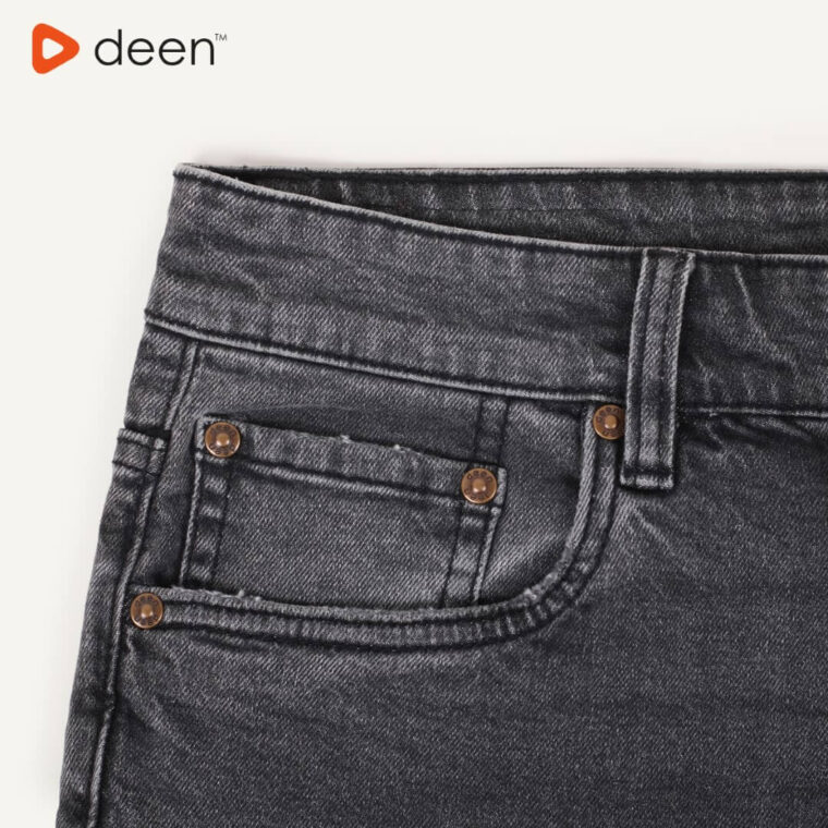 deen™ Mid Stone Grey Wash Jeans 69 Regular Fit 4