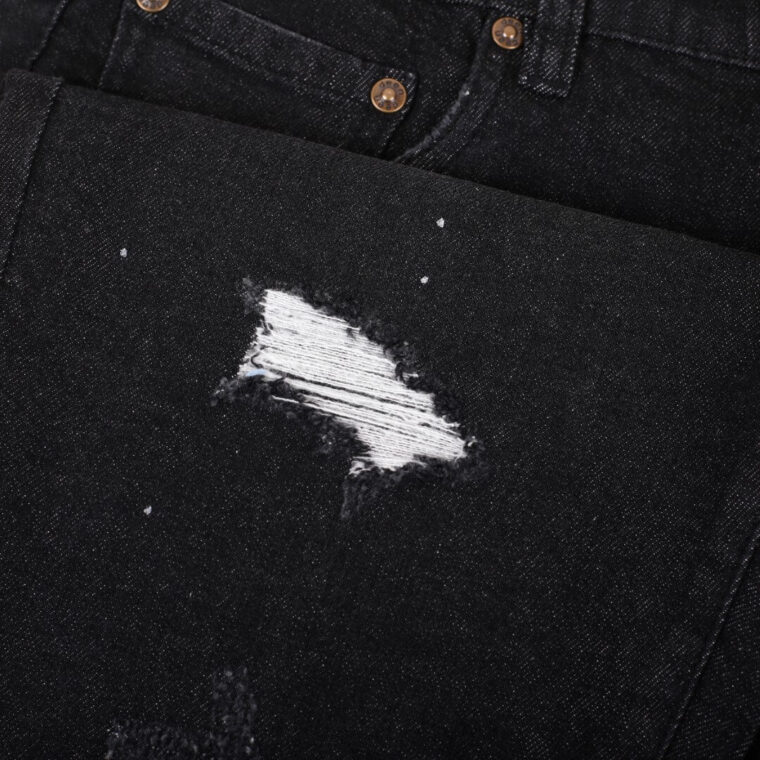 deen™ Patched Jeans with Paint Splatter 67 Regular 5