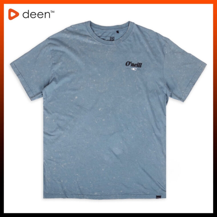 220 Blue Acid Wash ONeil T shirt