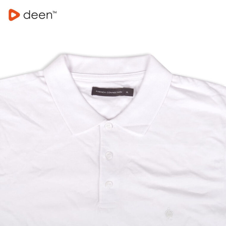 DCPS076. White Polo Shirt 2