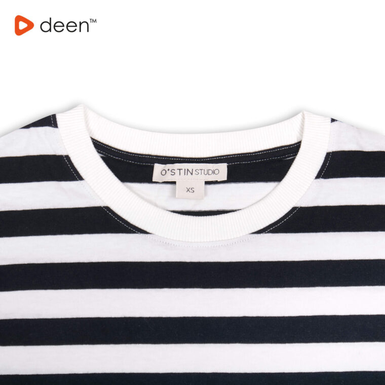 Black Stripe Full Sleeve T shirt 305 2