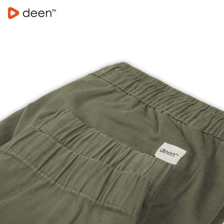 DEEN Olive Twill Joggers Pant 33 3