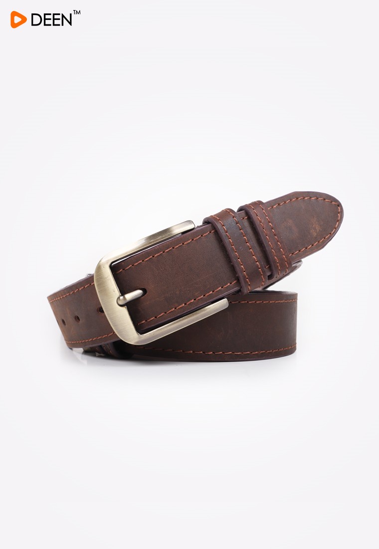 DEEN Brown Genuine Leather Belt 09 1