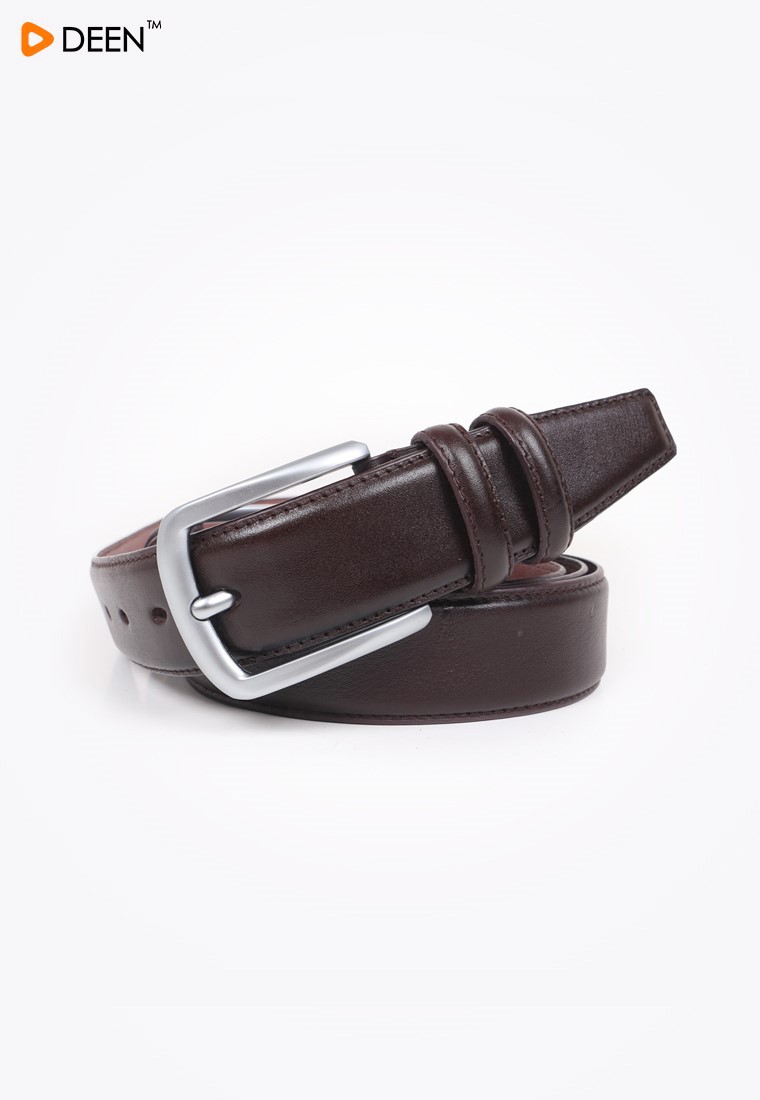 DEEN Chocolate Genuine Leather Belt 08 1