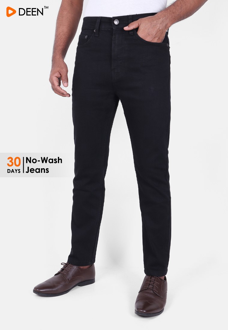 DEEN Premium Jet Black Jeans 120 Slim Fit 02