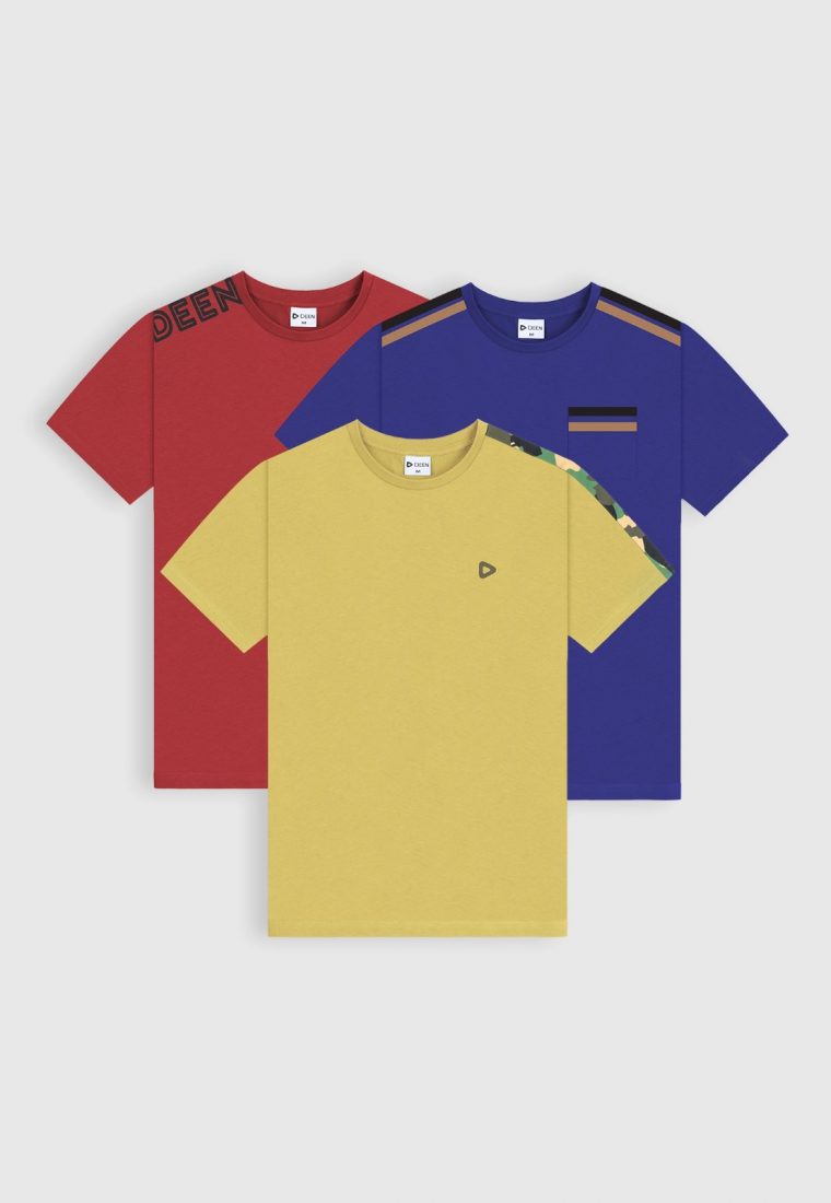 3 T-shirt Bundle (SAVE Tk. 100)
