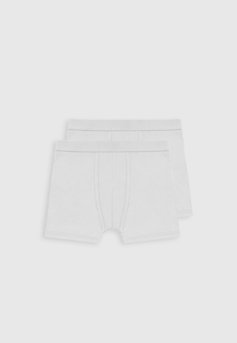 Two-Pack of Boxer Briefs in Stretch Cotton