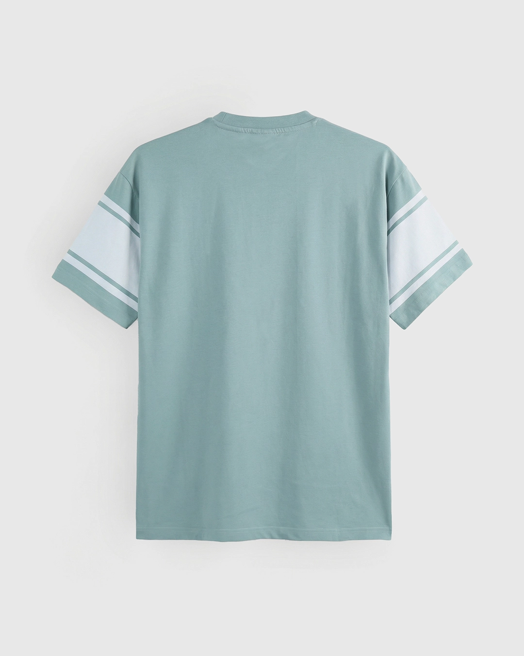 DEEN Aqua Wave Print Drop Shoulder T-Shirt - Image 3