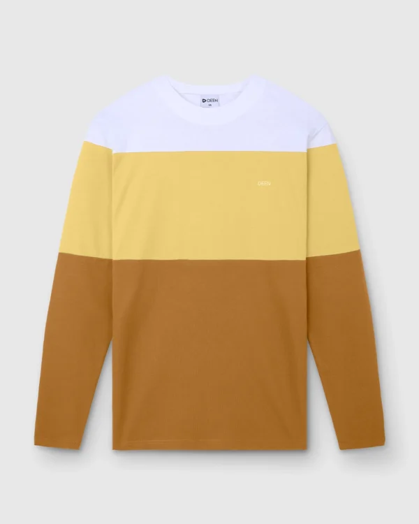 DEEN Full Sleeve Trio-Tone T-shirt