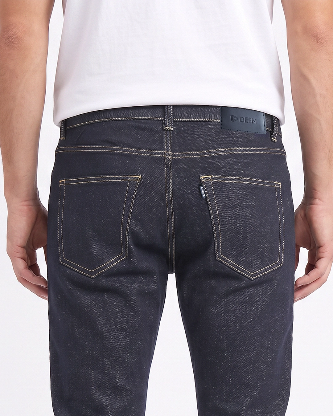 DEEN High-End Raw Washed Jeans - Slim Fit - Image 4
