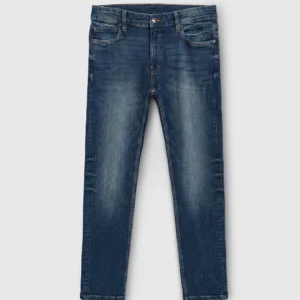 DEEN High-End Vintage Wash Jeans - Slim Fit
