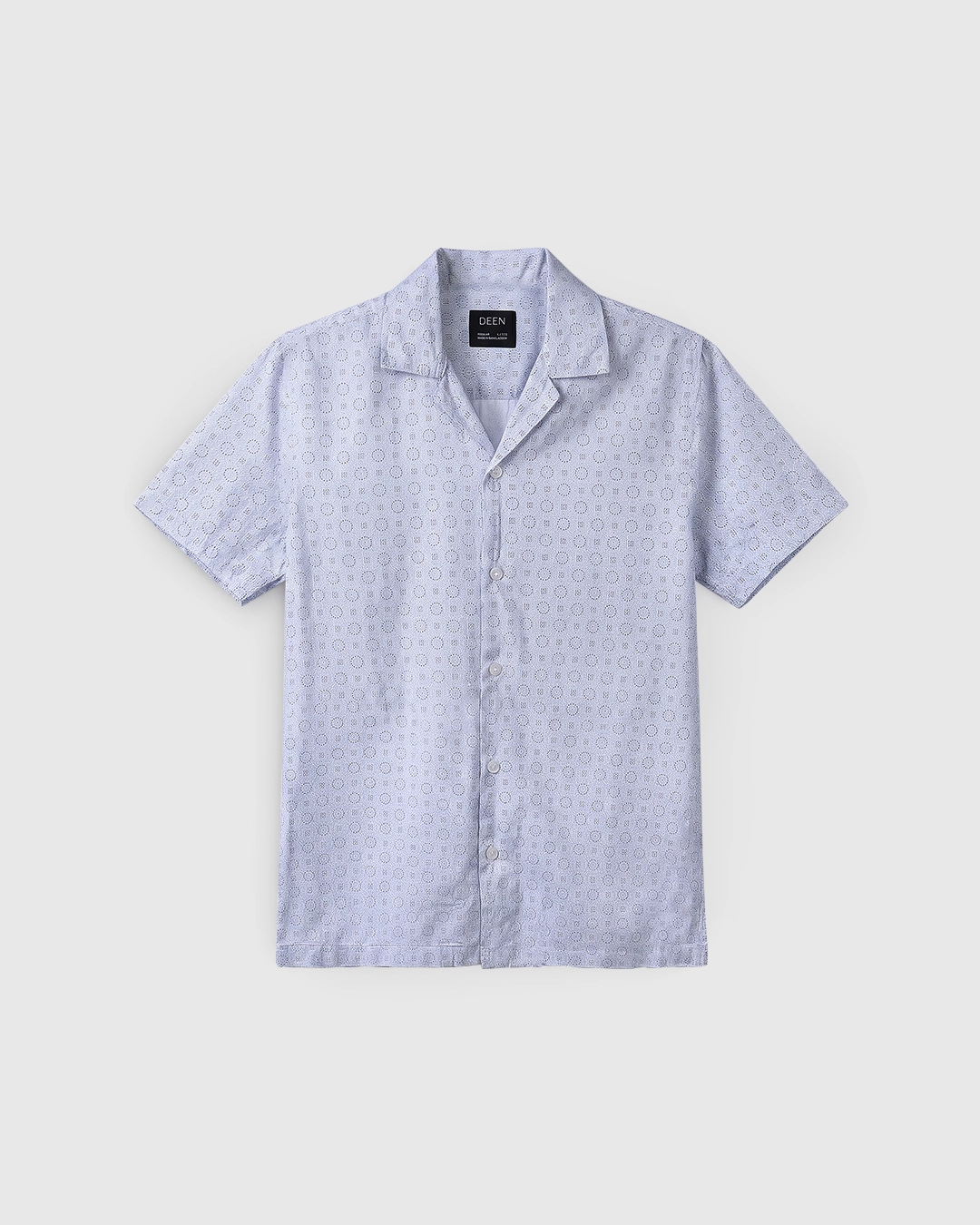 DEEN Ornate Cuban Collar Shirt