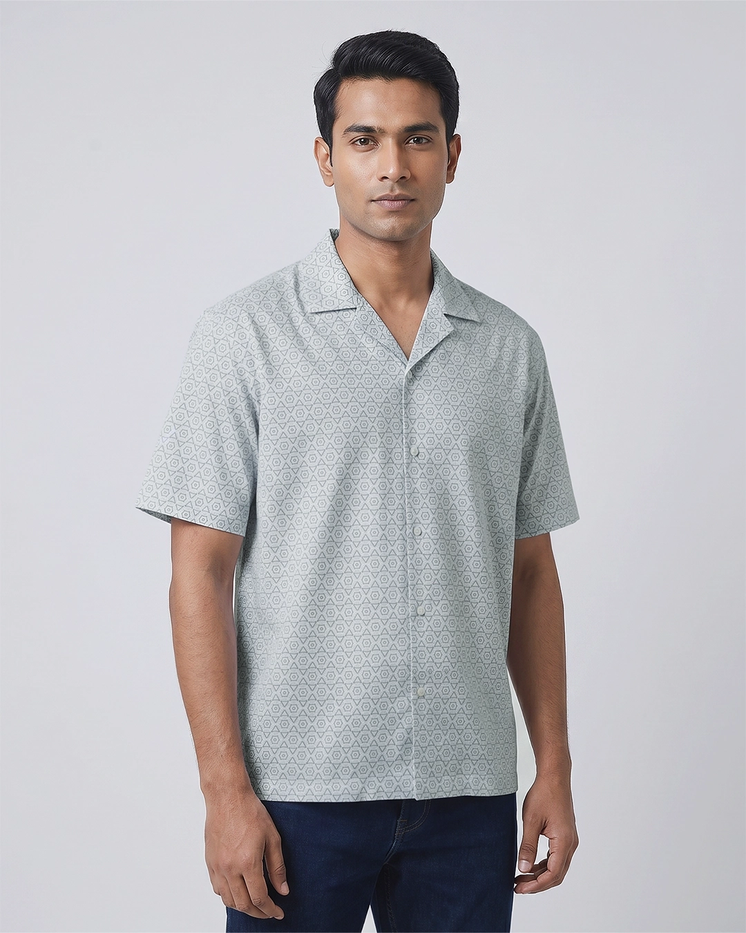 DEEN Prism Cuban Collar Shirt - Image 2