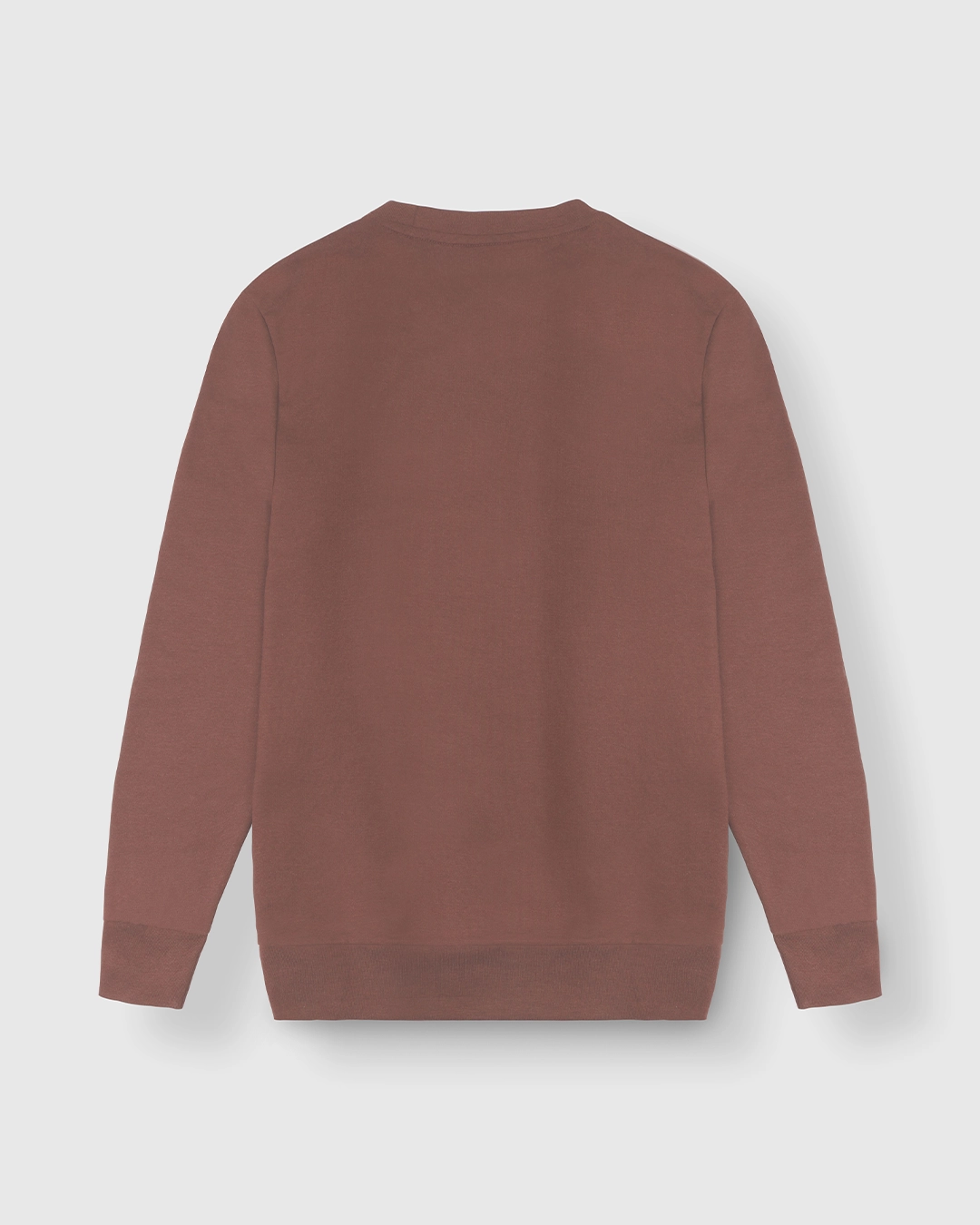 DEEN Brown Sweatshirt in French-Terry - Image 5