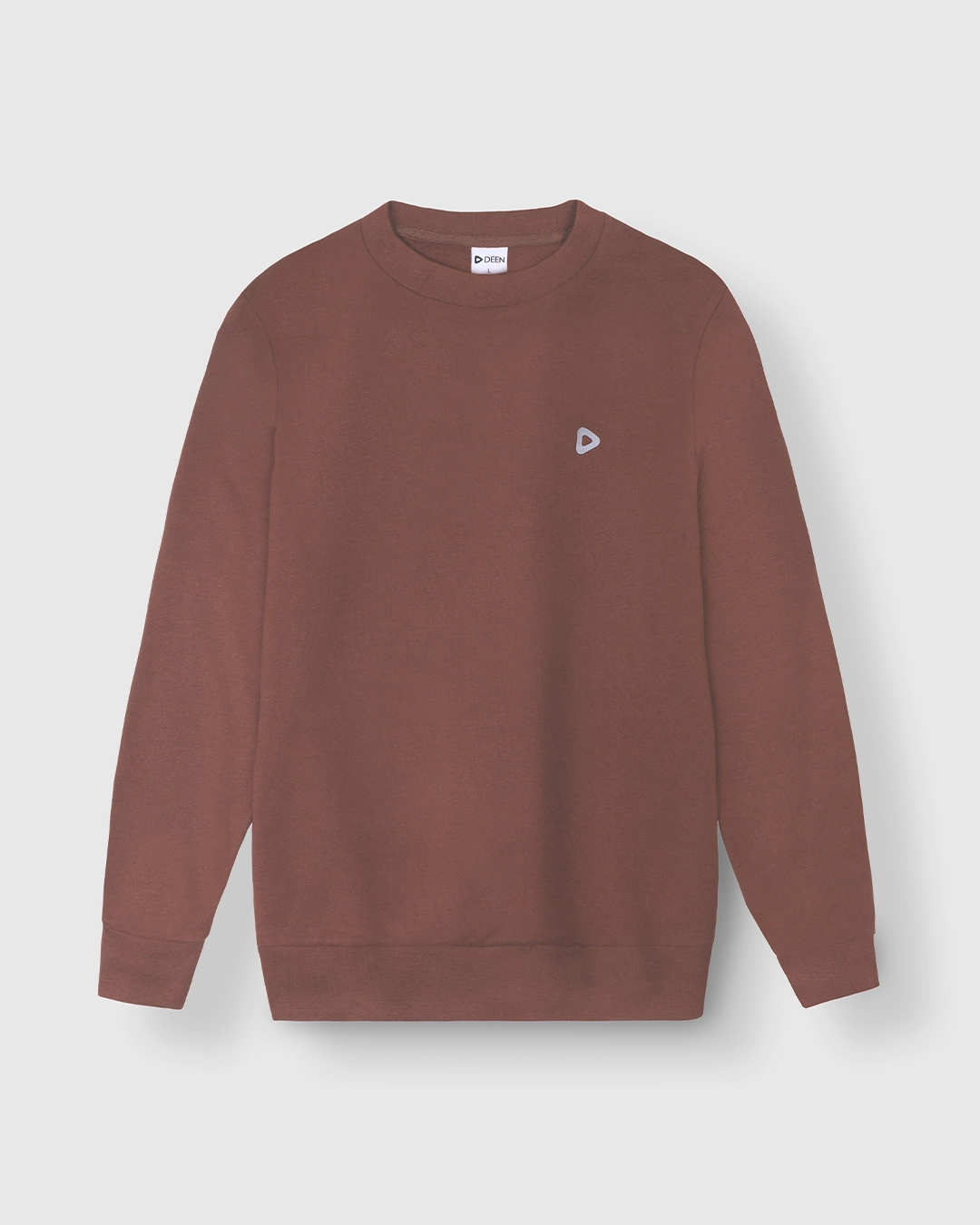DEEN Brown Sweatshirt in French-Terry