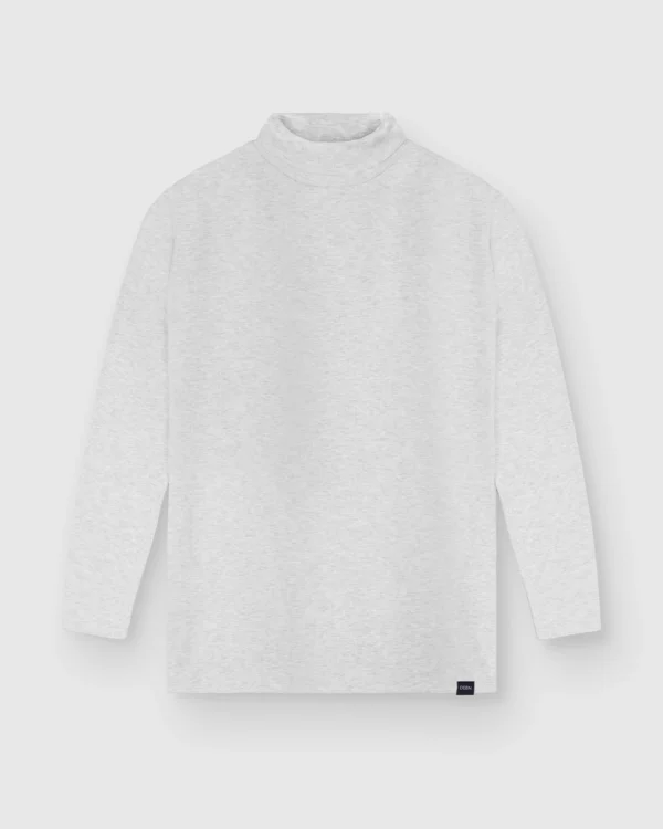 DEEN Light Ash Full Sleeve Turtleneck T-shirt