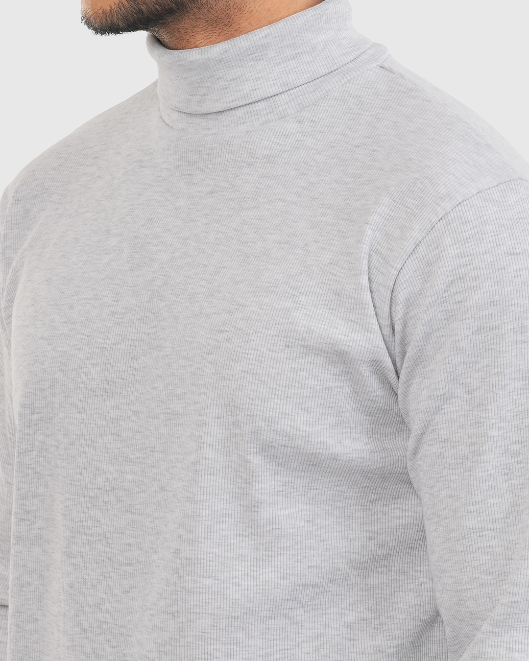DEEN Light Ash Full Sleeve Turtleneck T-shirt - Image 2