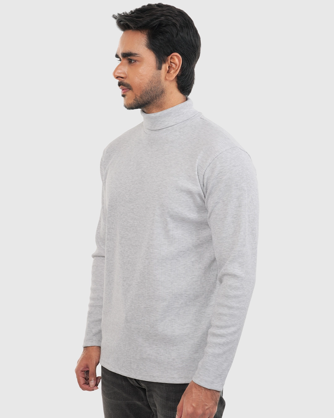 DEEN Light Ash Full Sleeve Turtleneck T-shirt - Image 3