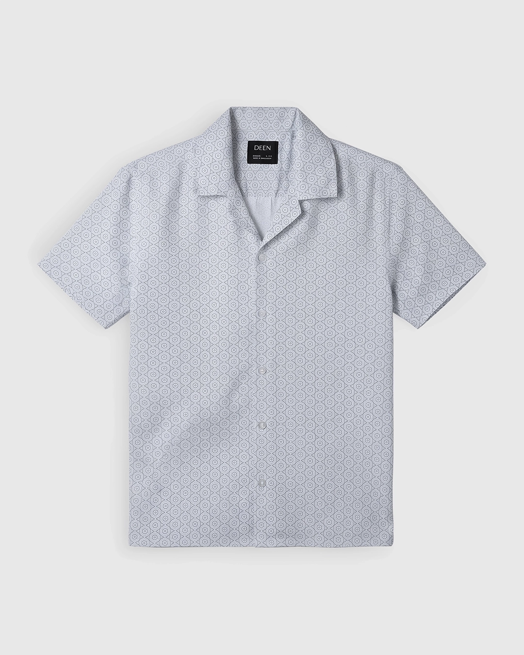 DEEN Prism Cuban Collar Shirt