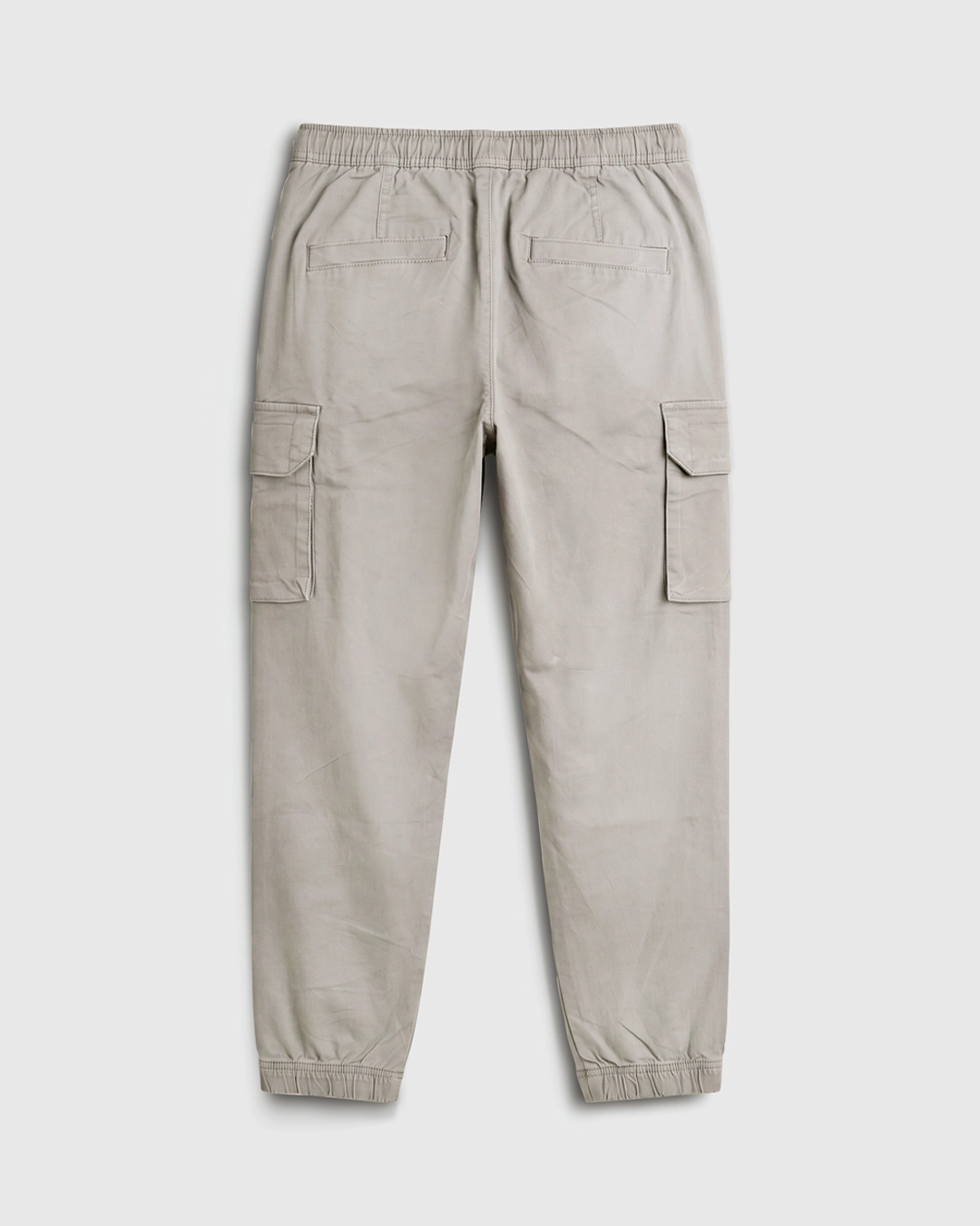 Pull & Bear Cargo Trouser in Light Grey - Image 2