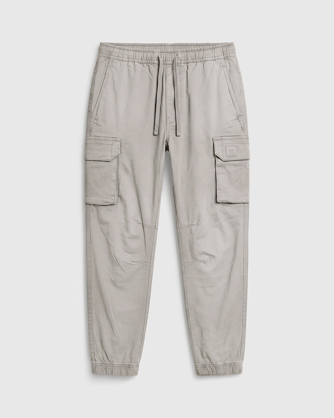 Pull & Bear Cargo Trouser in Light Grey