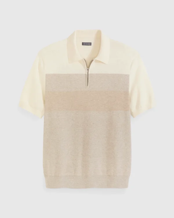 VAN HEUSEN Sweater Zip Polo